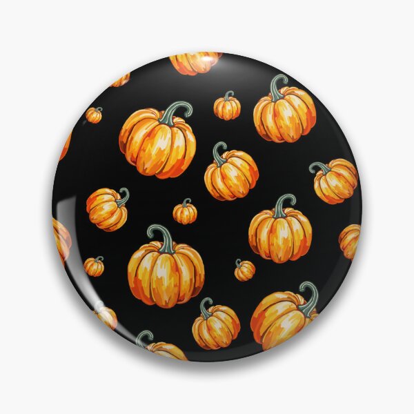 Item preview, Fall Orange Pumpkin Autumn Harvest Pattern designed and sold by Deborah Camp.