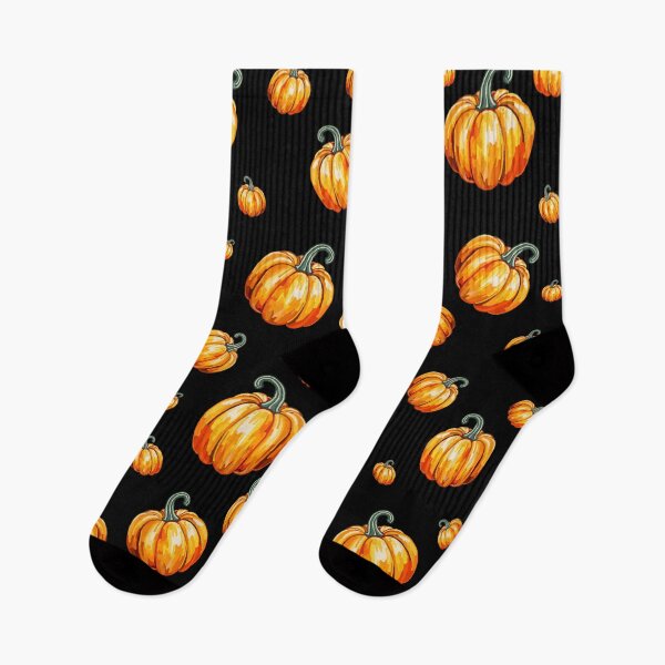 Item preview, Fall Orange Pumpkin Autumn Harvest Pattern designed and sold by Deborah Camp.