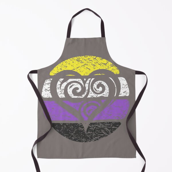 Item preview, A Vintage Boho Heart Print Design In The Colors of The Nonbinary Pride Flag - Diversity and Inclusion designed and sold by GVRDesign.