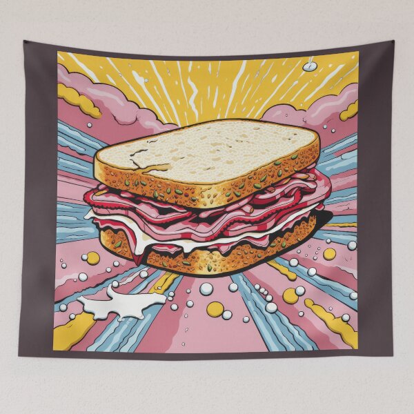 Item preview, Pop Art Ham Sandwich designed and sold by Shannon Hilson.
