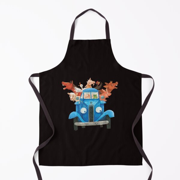 Item preview, Little blue truck with farm animals classic illustration designed and sold by MARSHMAMARIL.