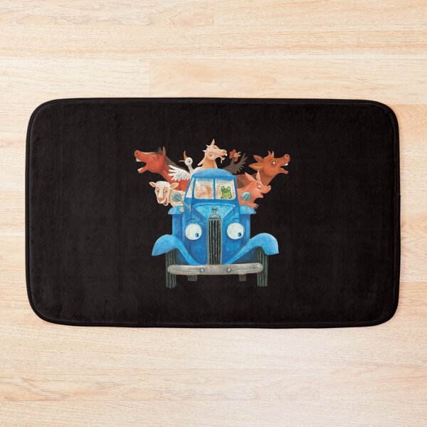 Item preview, Little blue truck with farm animals classic illustration designed and sold by MARSHMAMARIL.