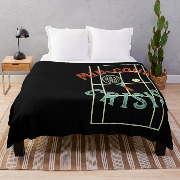 Item preview, Tennis Pun Mid Court Crisis designed and sold by whyitsme.