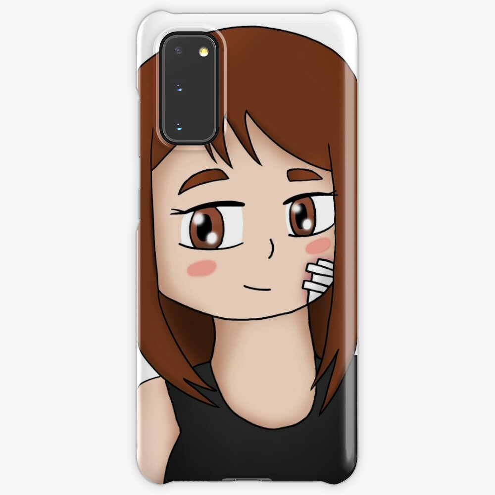 Uraraka Bandage Fan Art Case Skin For Samsung Galaxy By Aquasorceress7 Redbubble