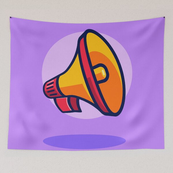 Item preview, Megaphone Icon Set Illustration designed and sold by hjian8219.