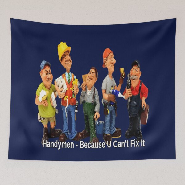 Item preview, The Handymen - Because U Can't Fix It designed and sold by BlackSheeper.