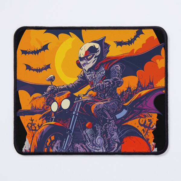 Item preview, Dracula on motorcycle with bats designed and sold by MB2PRo.