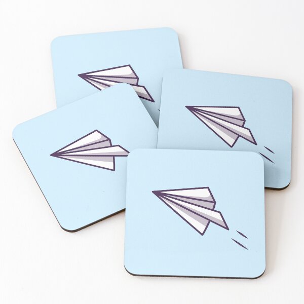 Item preview, "Paper Plane Flying Cartoon Vector Icon Illustration" designed and sold by hjian8219.