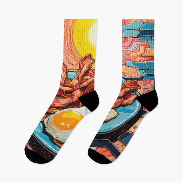 Item preview, Pop Art Bacon and Eggs designed and sold by Shannon Hilson.