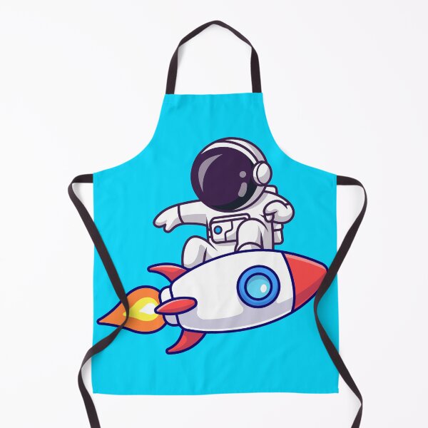 Item preview, Cute Astronaut Surfing with Rocket Cartoon Vector Icon Illustration designed and sold by hjian8219.