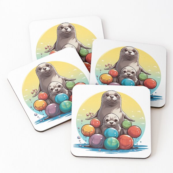 Item preview, seals designed and sold by cheekyprint.