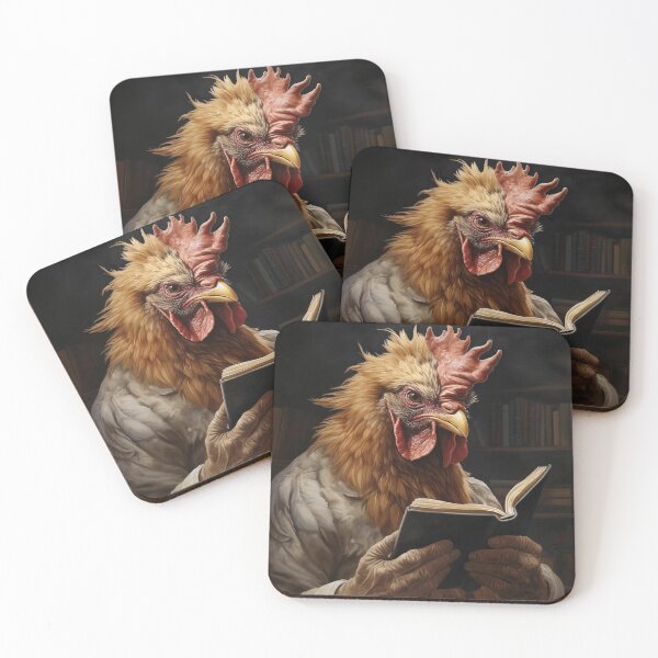 Item preview, Cluck and Read: A Literary Chicken designed and sold by Brendon987.