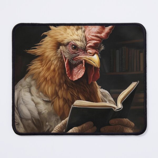 Item preview, Cluck and Read: A Literary Chicken designed and sold by Brendon987.
