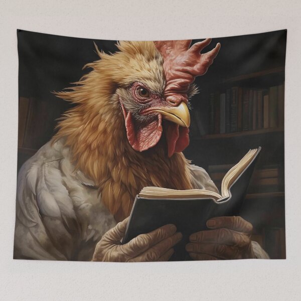 Item preview, Cluck and Read: A Literary Chicken designed and sold by Brendon987.