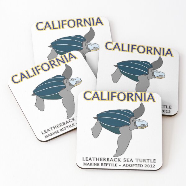 Item preview, California - Leatherback Sea Turtle designed and sold by Colleen Macomber.