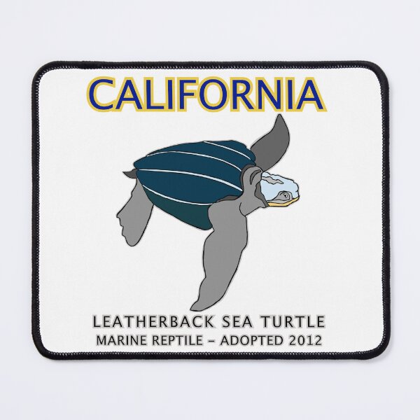 Item preview, California - Leatherback Sea Turtle designed and sold by Colleen Macomber.