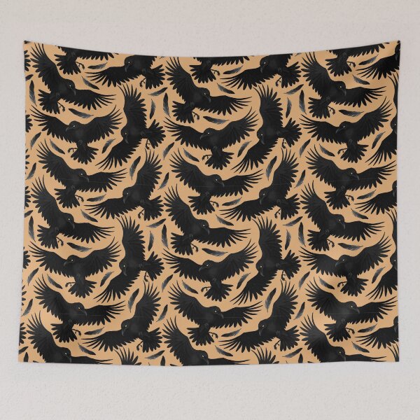 Item preview, Spooky Crows Descending designed and sold by Griffletta.