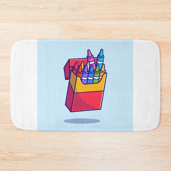 Item preview, Vibrant Crayon Art: Flat Cartoon-Style Illustration designed and sold by hjian8219.