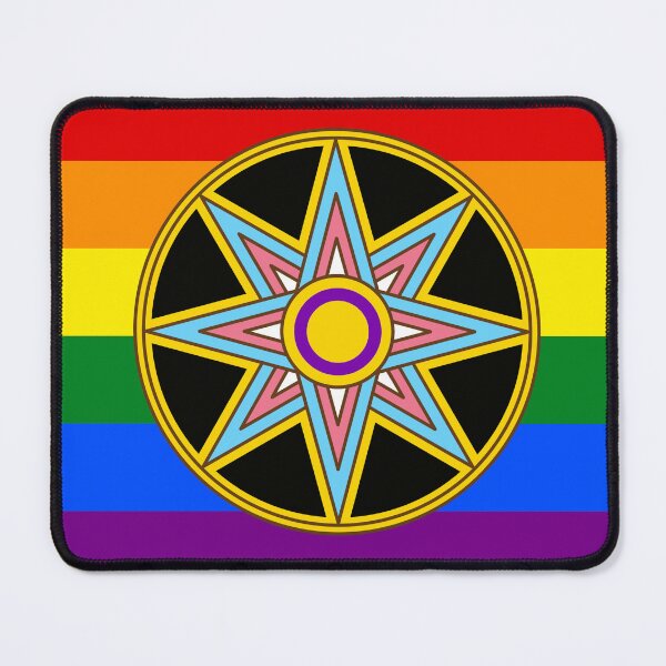 Item preview, Star of Ishtar LGBT flag designed and sold by bubastisarts.
