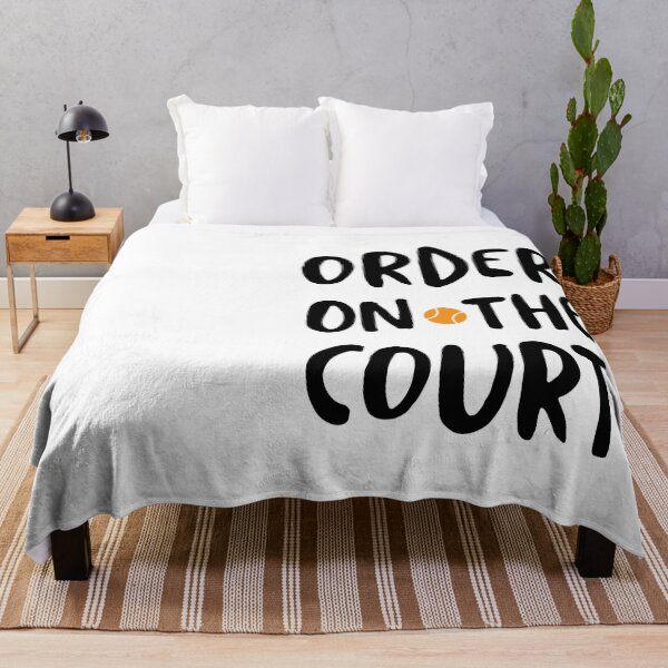 Item preview, Funny Tennis Pun Order on the Court designed and sold by whyitsme.
