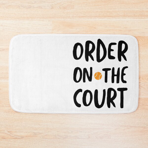 Item preview, Funny Tennis Pun Order on the Court designed and sold by whyitsme.
