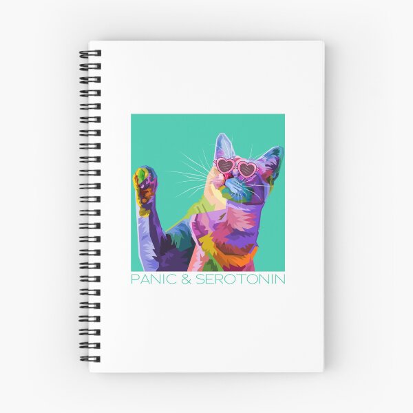 Item preview, Panic and Serotonin cat designed and sold by MouadElMazouzi.
