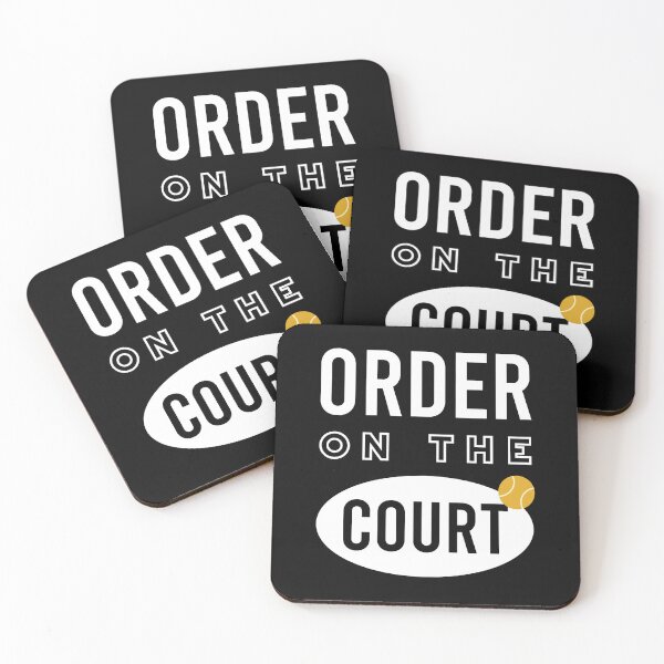 Item preview, Funny Tennis Pun Order on the Court designed and sold by whyitsme.
