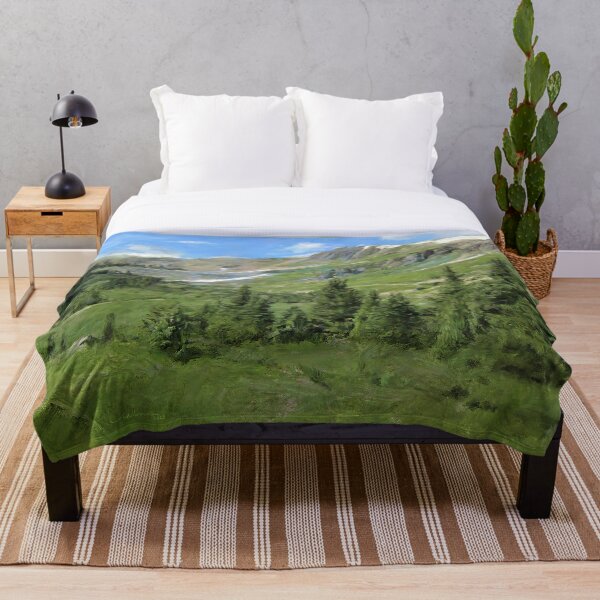 Item preview, paisaje de montaña de colorado designed and sold by Halcyon-Studio.