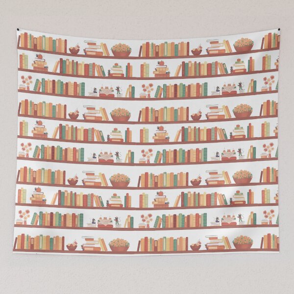 Item preview, Autumnal Bookcase designed and sold by Emma Mildred Cowell.