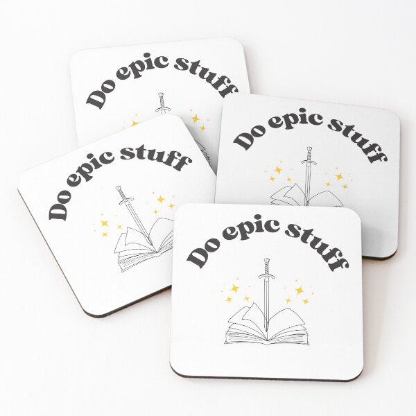 Item preview, Do Epic Stuff - Bookish accessories designed and sold by starcreative22.