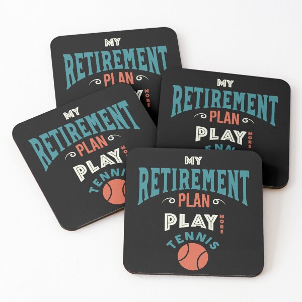 Item preview, Funny Tennis Retirement Plan Play More Tennis designed and sold by whyitsme.