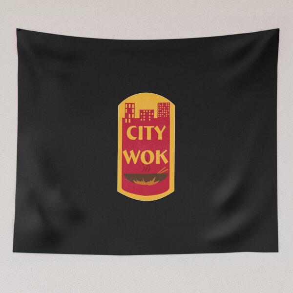 Item preview, City Wok Logo Premium designed and sold by RiversGatewo.