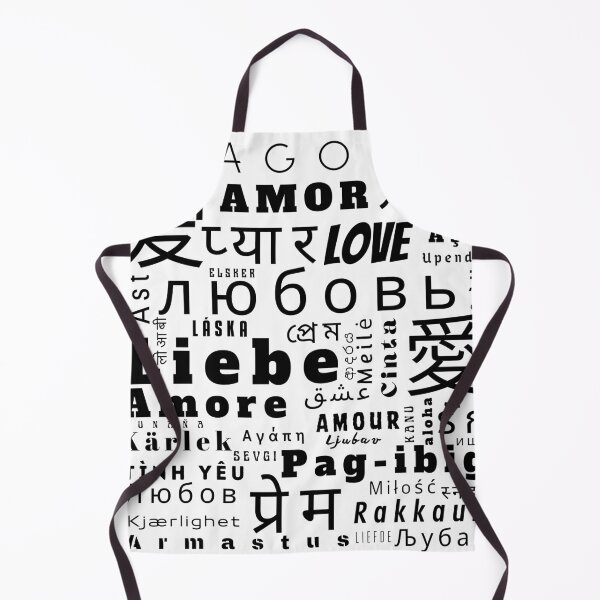Item preview, T-shirt with the word 'love' in various languages designed and sold by relso.