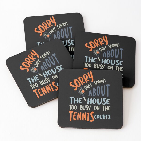 Item preview, Funny Tennis Saying for Busy Tennis Player designed and sold by whyitsme.