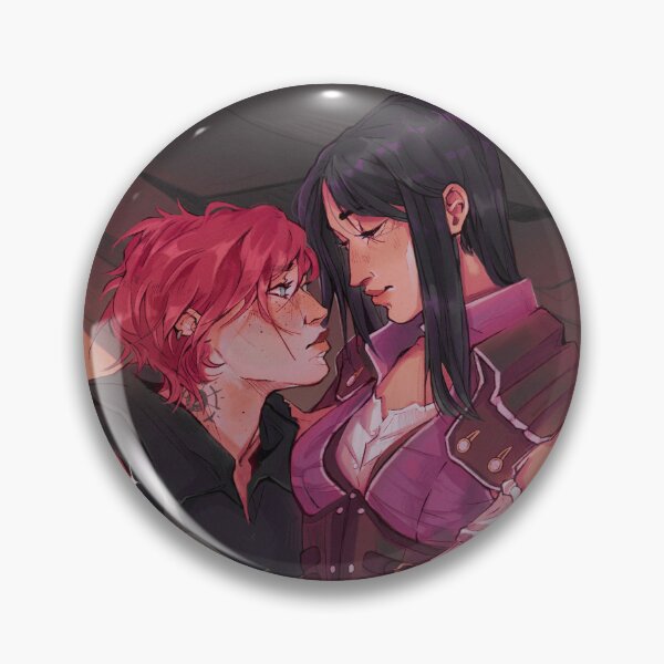 Item preview, this yuri soo tasty (pink hair girl + dark blue hair cop girl) designed and sold by Polartss.