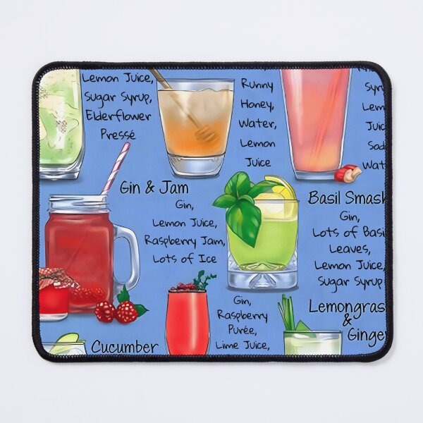 Item preview, Gin Mixology designed and sold by funhousejen.