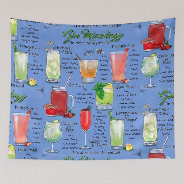 Item preview, Gin Mixology designed and sold by funhousejen.