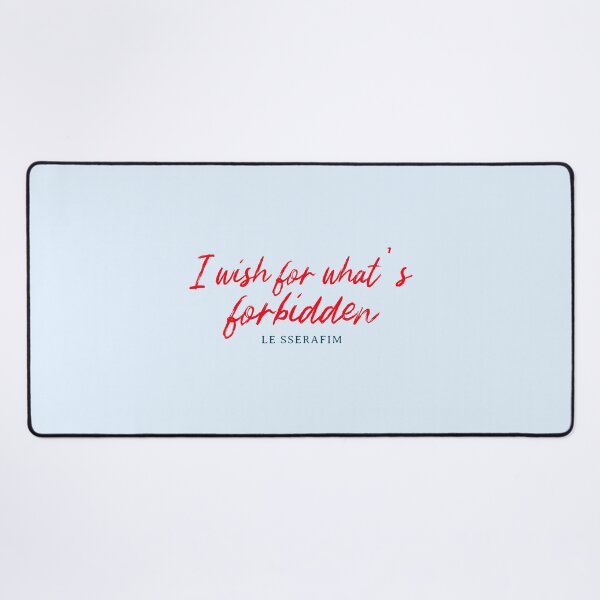 Item preview, LE SSERAFIM - Forbidden | Kpop Merch for Fans | Gift for FEARNOT designed and sold by Wishful Thinking.