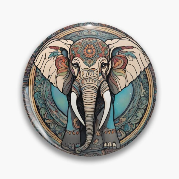 Item preview, Mandala elephant designed and sold by Natural-images.