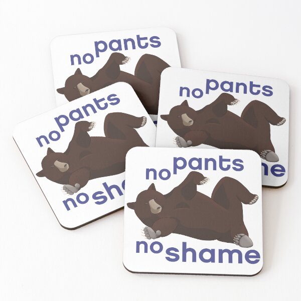Item preview, no pants, no shame designed and sold by saltwife.