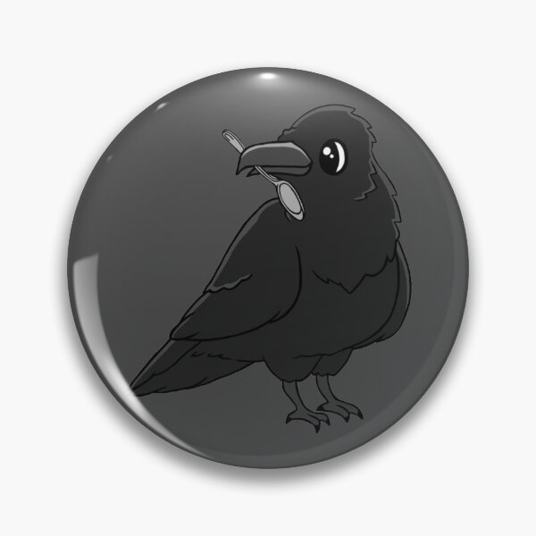 Item preview, Spoonie Crow  designed and sold by Chronic Illness Awareness Shop.