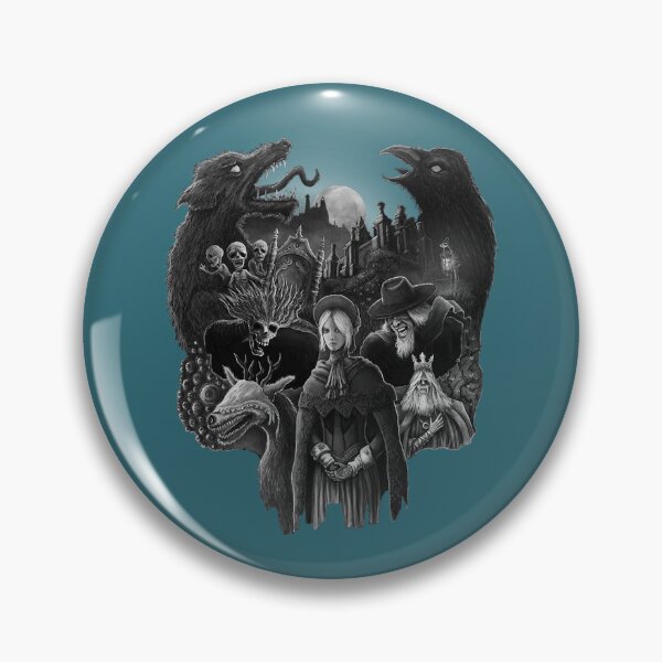 Item preview, Bloodborne Skull  designed and sold by BradleeGregoire.