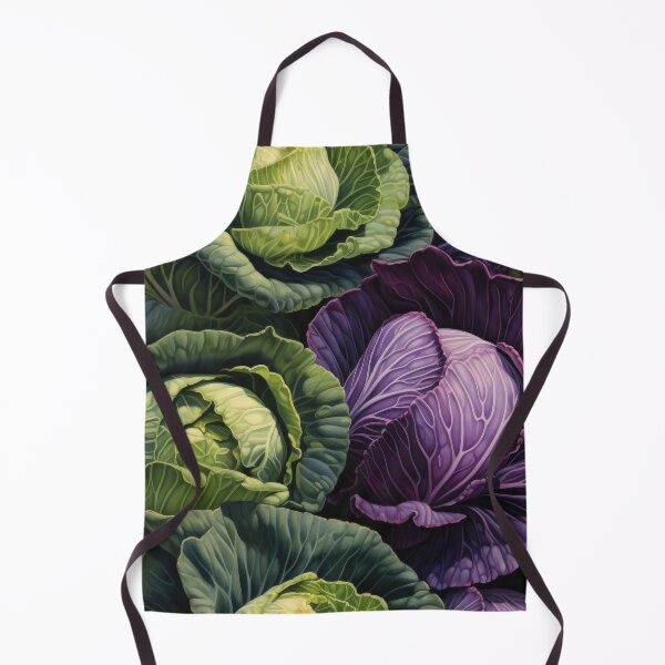Item preview, Green and Purple Cabbages Pattern designed and sold by Shannon Hilson.