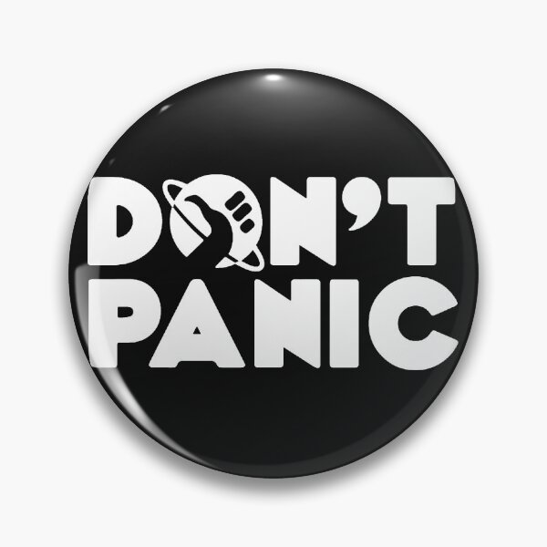 Item preview, Don't panic designed and sold by ElleeBaine.