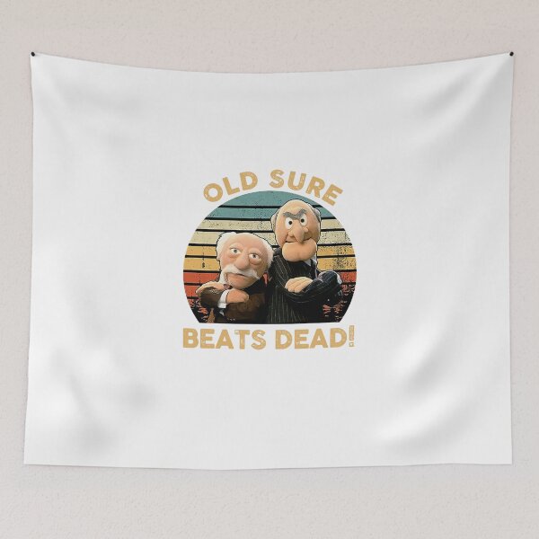 Item preview, Statler and Waldorf Old Sure Beats Dead Vintage  designed and sold by Arlieaggio.