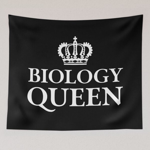 Item preview, Biology Queen designed and sold by teesaurus.