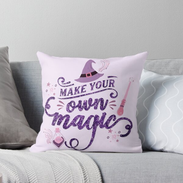 Item preview, Make your own magic - purple designed and sold by TheQuoteCo.