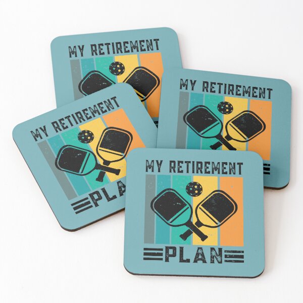 Item preview, Pickleball Retirement Plan designed and sold by ArtMeetsPizza.