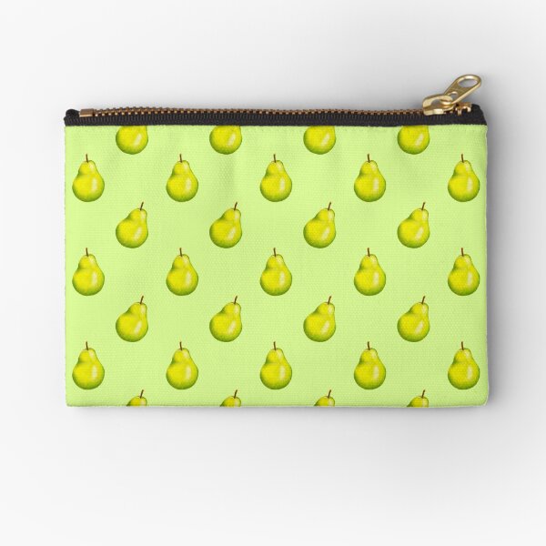 Pear Perfection pattern Zipper Pouch