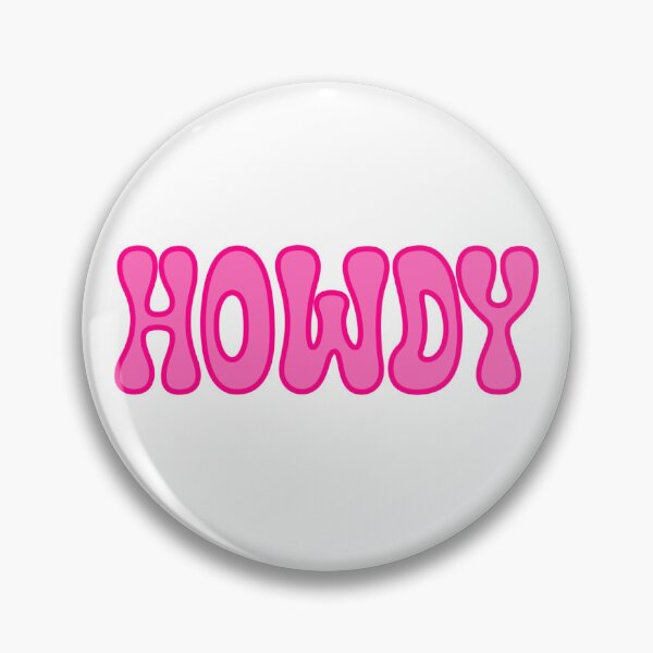 Item preview, Howdy - pink  designed and sold by mayceet.